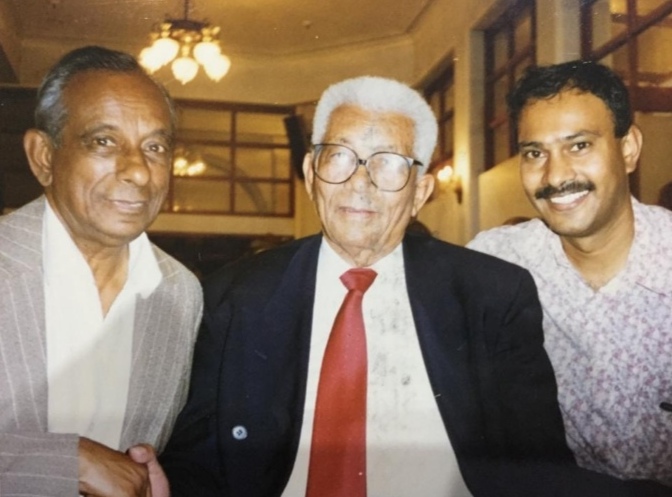 George Naicker, Walter Sisulu and Yogan Moodley (L - R)