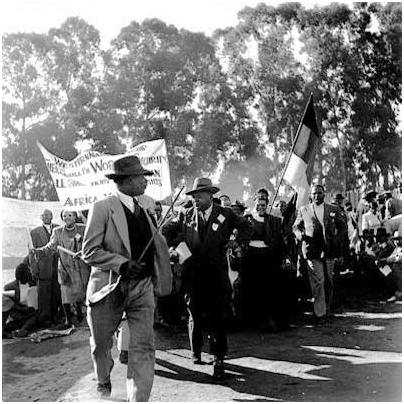 The Congress of the People meet at the Kliptown football ground with 3,000 delegate