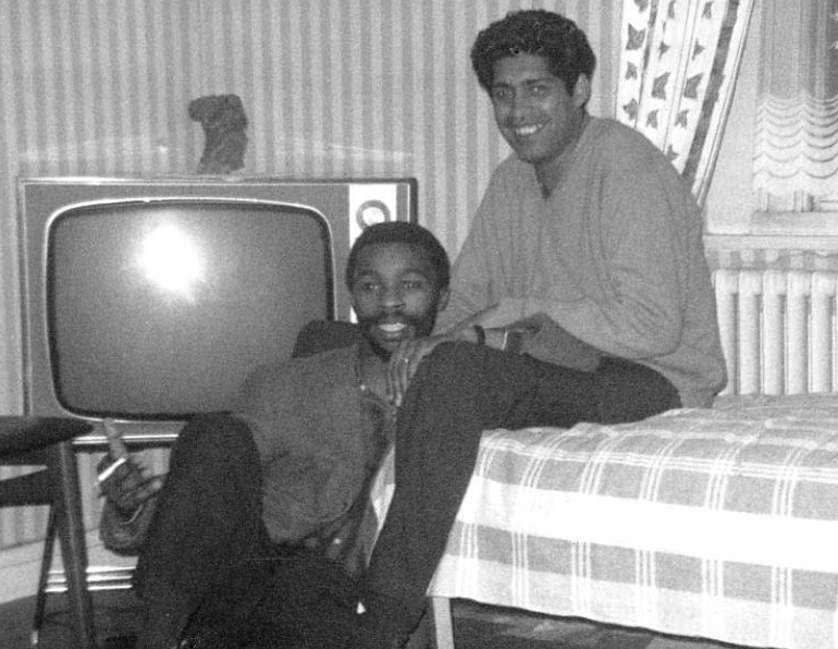 Thabo Mbeki and Essop Pahad 