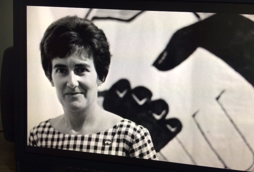 Anti-apartheid activist Adelaine Hain in Pretoria 1963