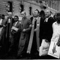 Defiance Campaign protest march, Johannesburg, 1989